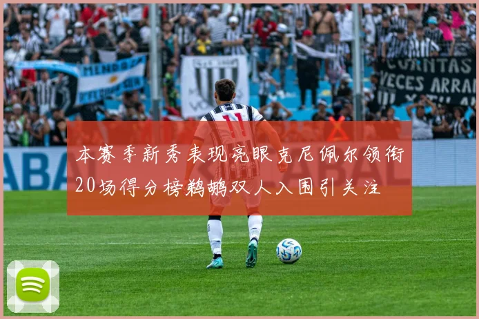 本赛季新秀表现亮眼克尼佩尔领衔20场得分榜鹈鹕双人入围引关注